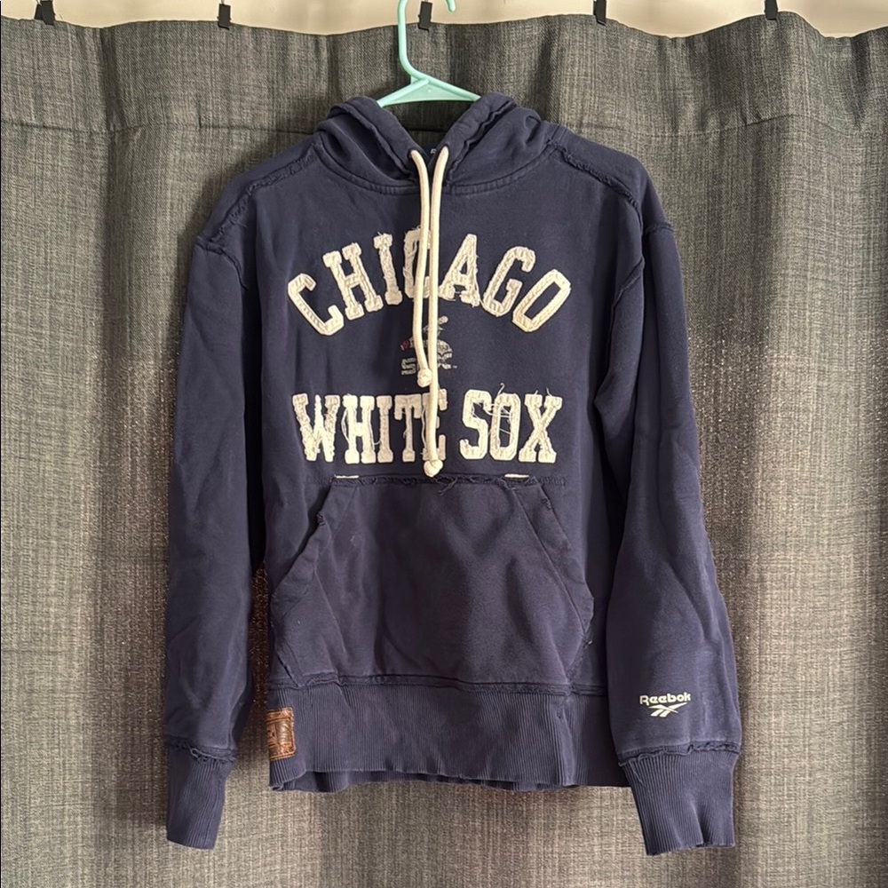 Reebok Navy Chicago White Sox Hoodie